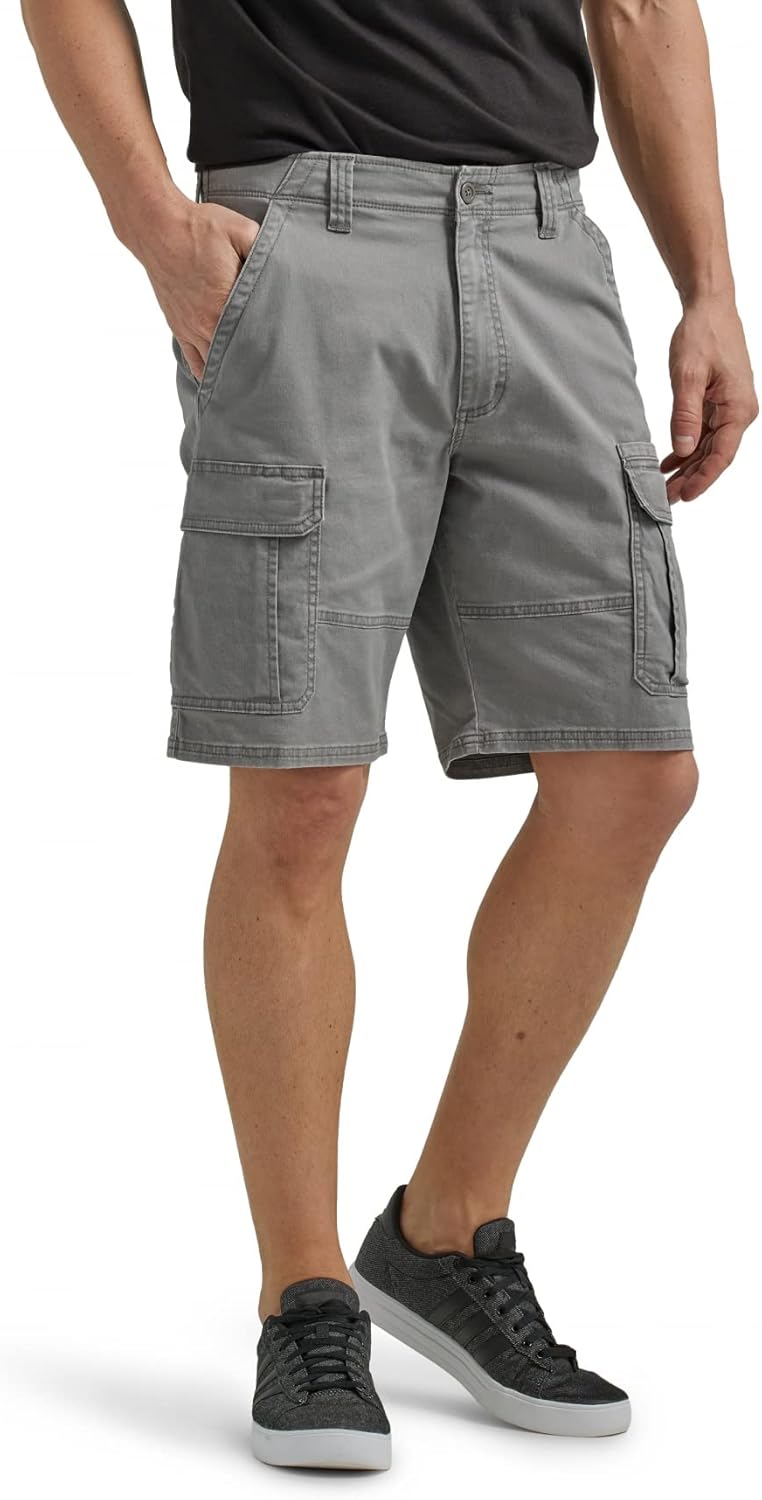 Men's Classic Cargo Stretch Shorts - Wrangler Authentics | Comfortable Fit, Versatile Style