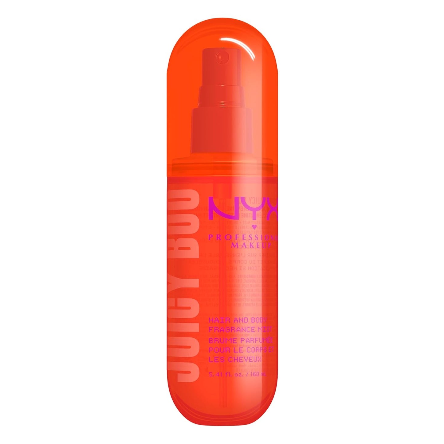 NYX Fat Oil Fragrance Mist - Juicy Boo Citrus Scented Hair & Body Spray | Vegan, 5.4 fl oz