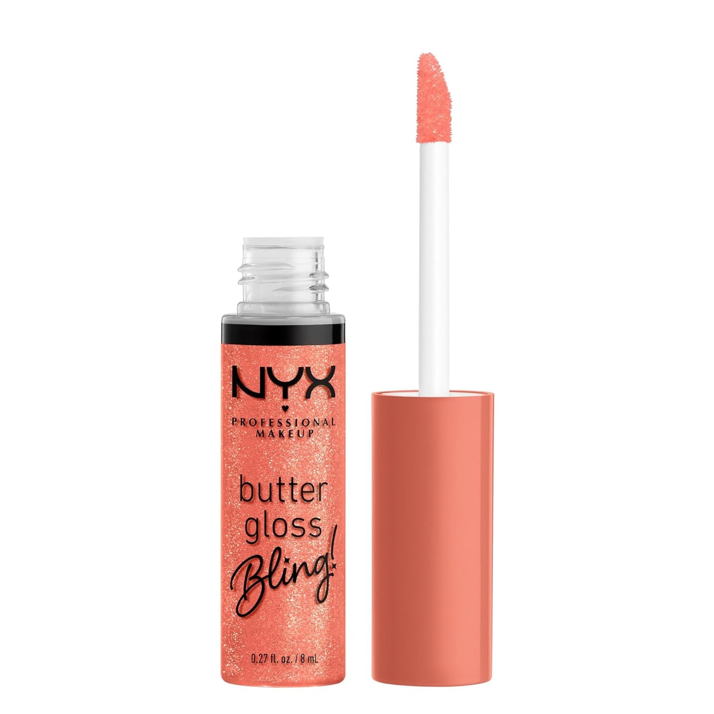 NYX Butter Gloss - Non-Sticky Lip Gloss Set | 3 Shades: Angel Food Cake, Creme Brulee, Madeleine