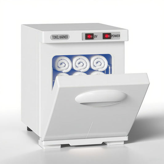 Towel Warmer, 5L Small Hot Towel Warmers for Spa, Towel heater for Facials and Towel Warmer Esthetician. (White)