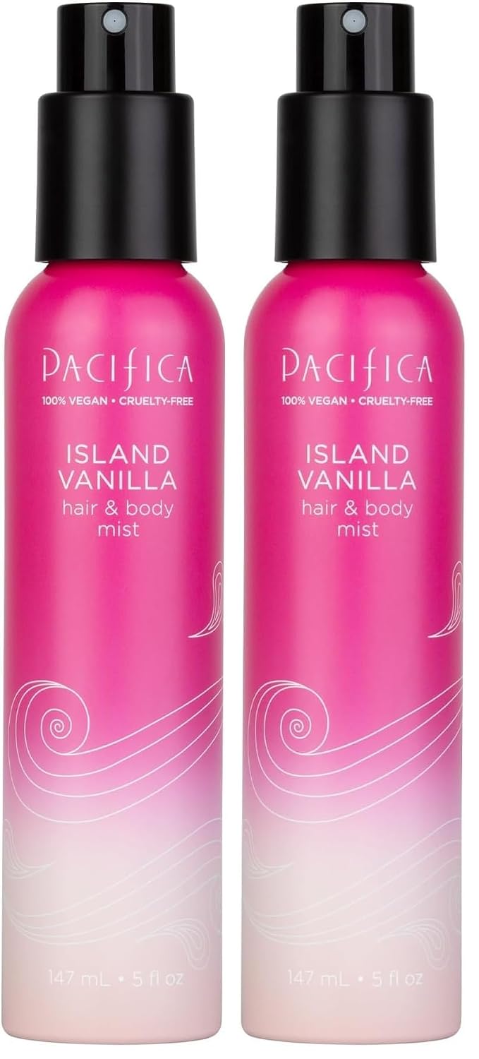 Pacifica Hair Perfume & Body Fragrance Mist - Blue Moon Lavender & Currant | Alcohol-Free, Vegan, 6.5 oz