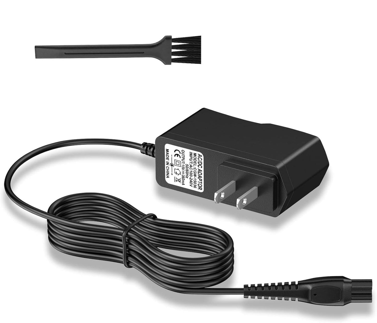 Vancle 15V Charger for Philips Norelco HQ8505 9000 7000 6000 3000 Series, Multigroom MG5750 MG7750 MG7770 MG7790 QP6531 QP6531 QP6520 BG7040 BG7030 BG5025 S9987 Electric Shaver Trimmer