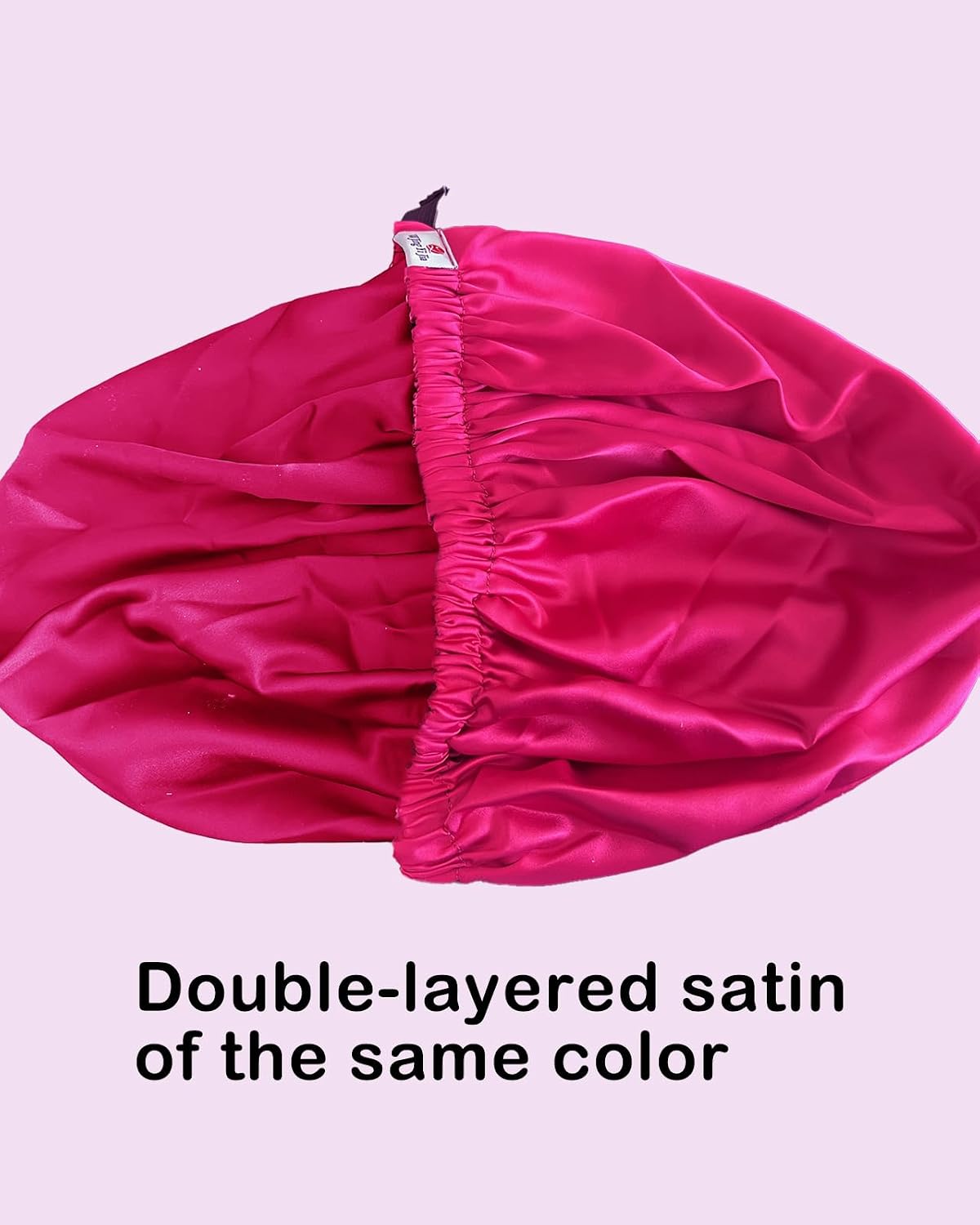 Silk Satin Bonnet Set - Soft Sleep Caps for Curly Hair | 2-Pack, Women's Night Bonnets
