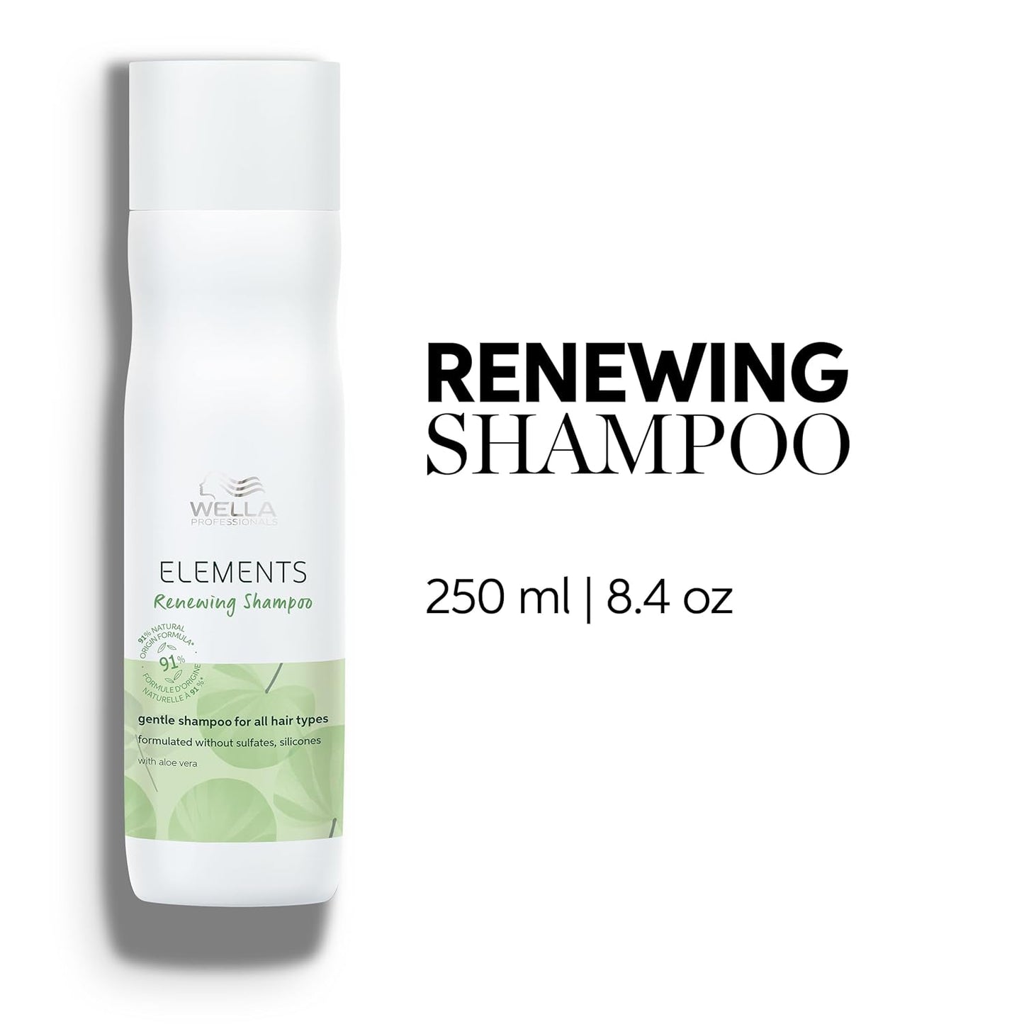 Wella Professionals Renewing Shampoo - Gentle Sulfate & Silicone Free | For All Hair Types