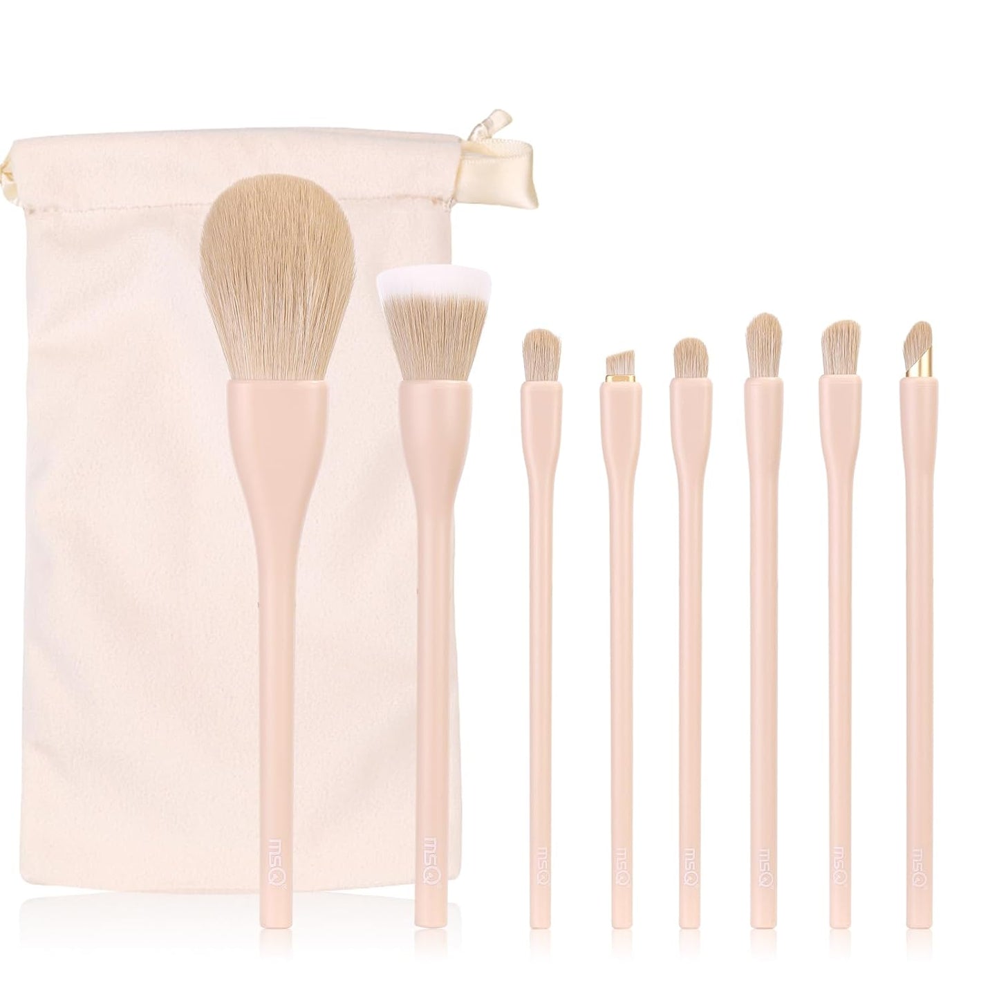 Makeup Brushes Set - 12 Premium Synthetic Hair Brushes for Foundation, Concealer, Blending, Contouring & More | Includes Carry Bag