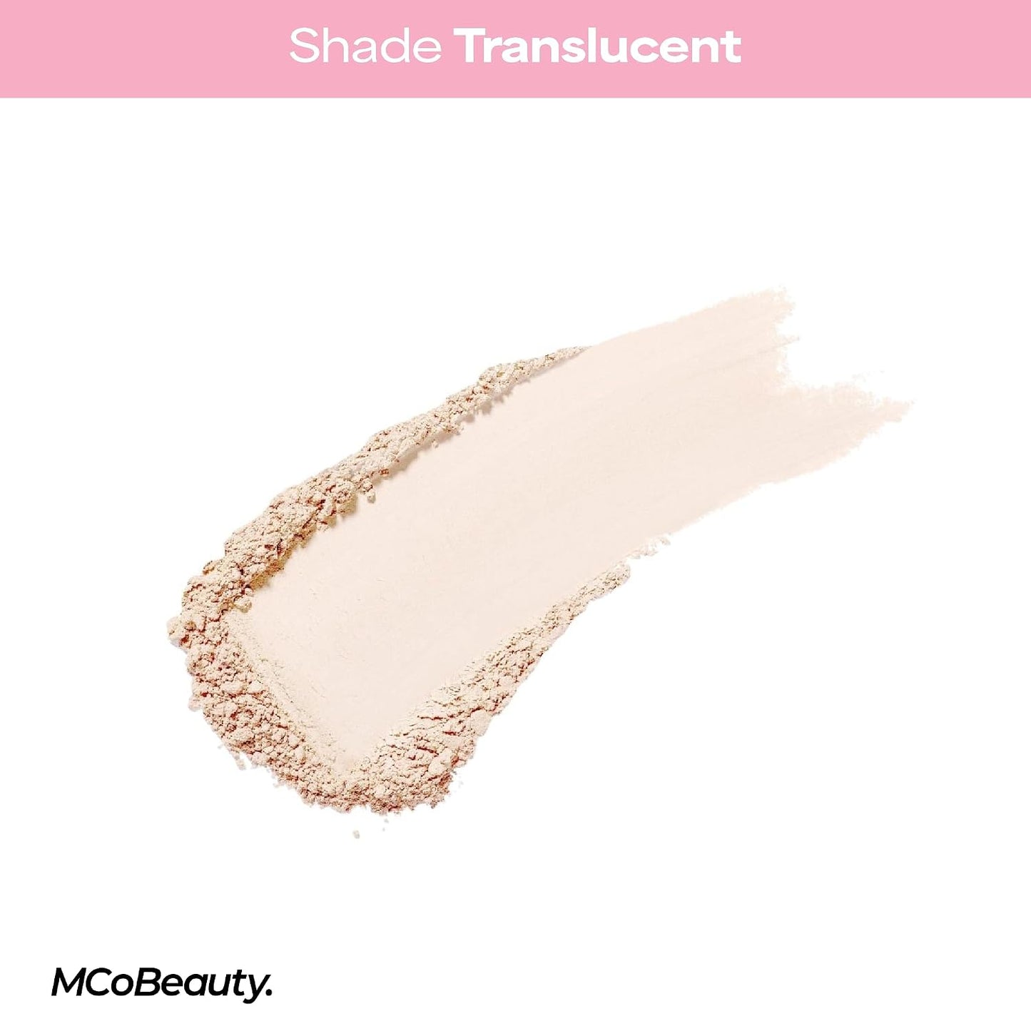 MCoBeauty Loose Powder - Translucent Blurring Matte Finishing Makeup | Hydrating with Hyaluronic Acid & Vitamin E