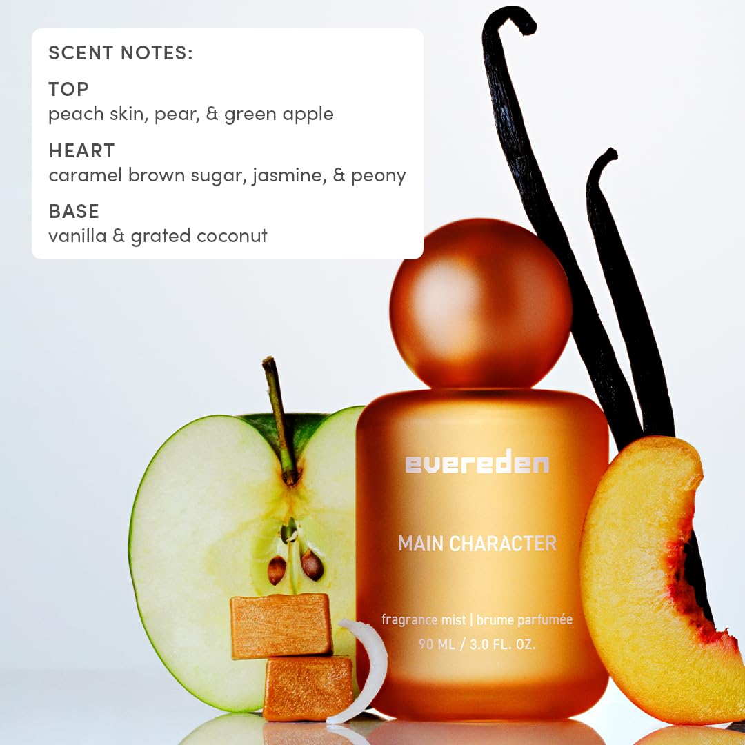 Evereden Hair and Body Mist - Clean Vegan Fragrance Spray for Teen Girls | Aesthetic Collectible Bottles