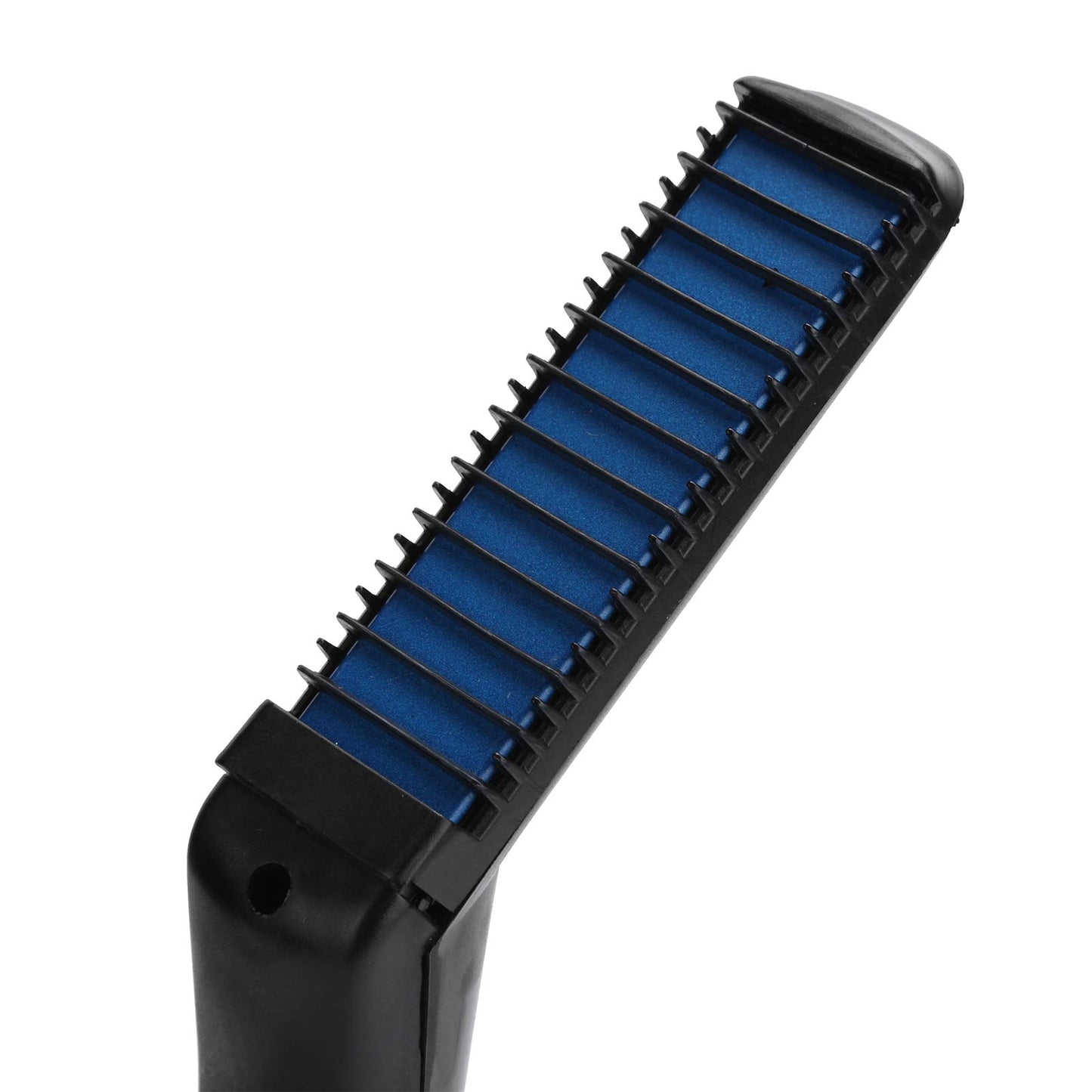 Agatige Beard Straightener Comb, Fast Heating Multifunctional Electric Hair Comb Portable Beard Brush Styler for Men Women Home Travel Use(US)