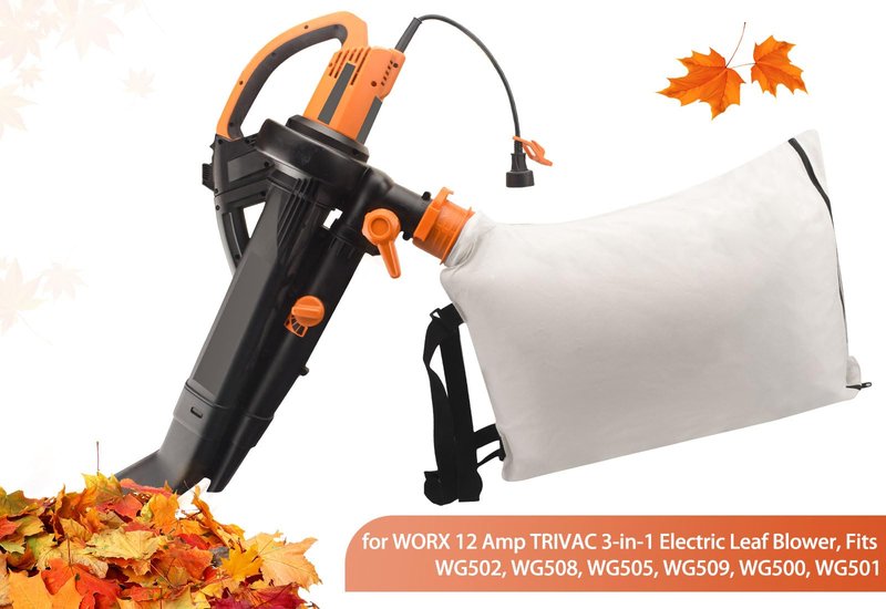 Haiouus Universal Leaf Vacuum Blower Bag Bottom Debris Dump Bag, Compatible with Leaf Blowers and Ultra Blower Rake, Suitable for Most Blowers