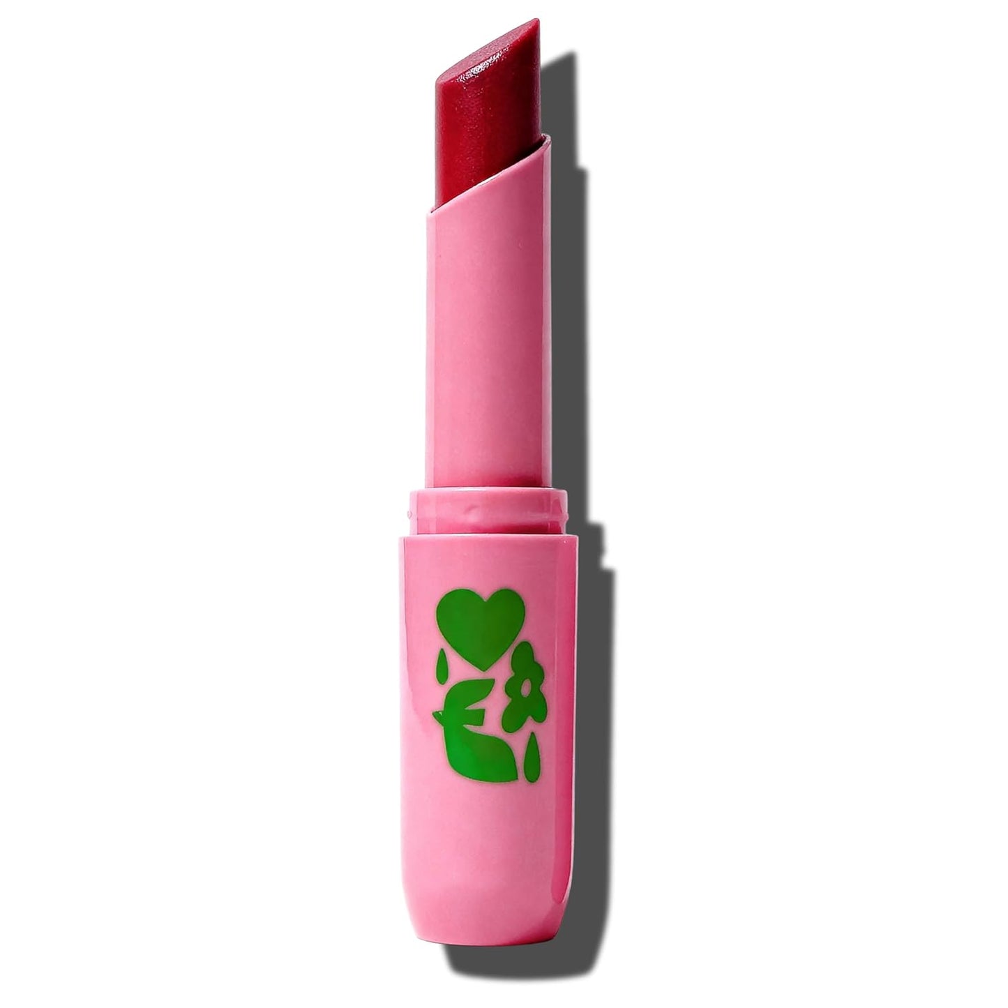 Pacifica Strawberry Sugar Lip Buttercream - Tinted Vegan Lip Balm for Lasting Hydration & Soft Shine | Buildable Mineral Tint