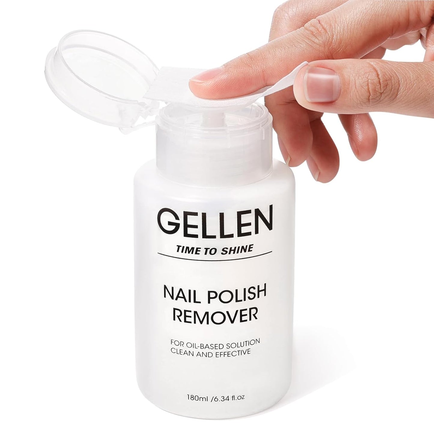 Non Acetone Nail Polish Remover - Quick Dry Formula, Gentle Pump | 6.09 Fl Oz