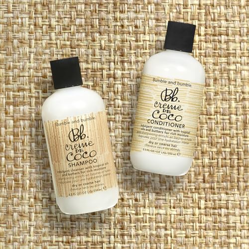Bumble and bumble. Creme De Coco Conditioner | Provides Rich Moisture and Shine | Reduces Frizz | With Coconut Kukui Nut Murumuru Butter | For Dry Medium to Thick Curly, Wavy, Straight Hair