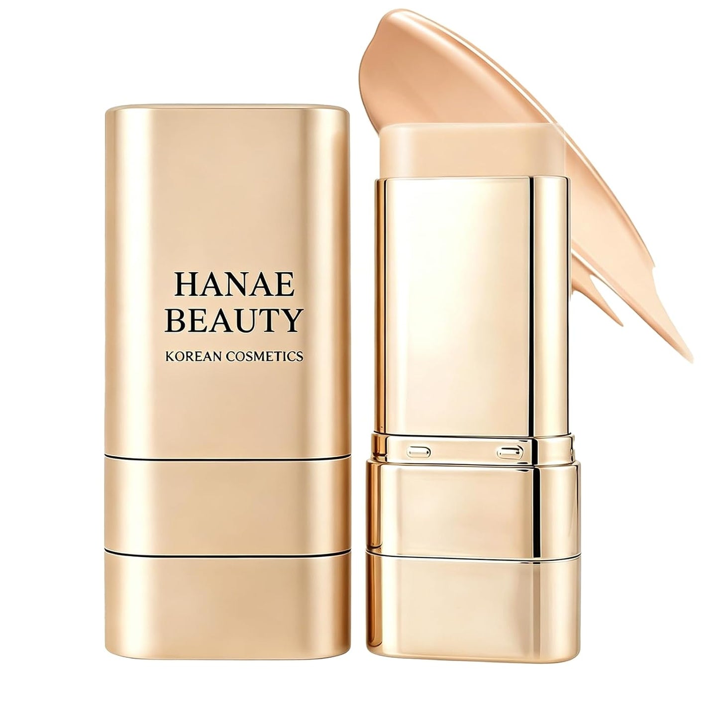Korean Foundation Stick - Dual-Ended Long-Lasting Coverage | Natural Dewy Finish, 1 Piece