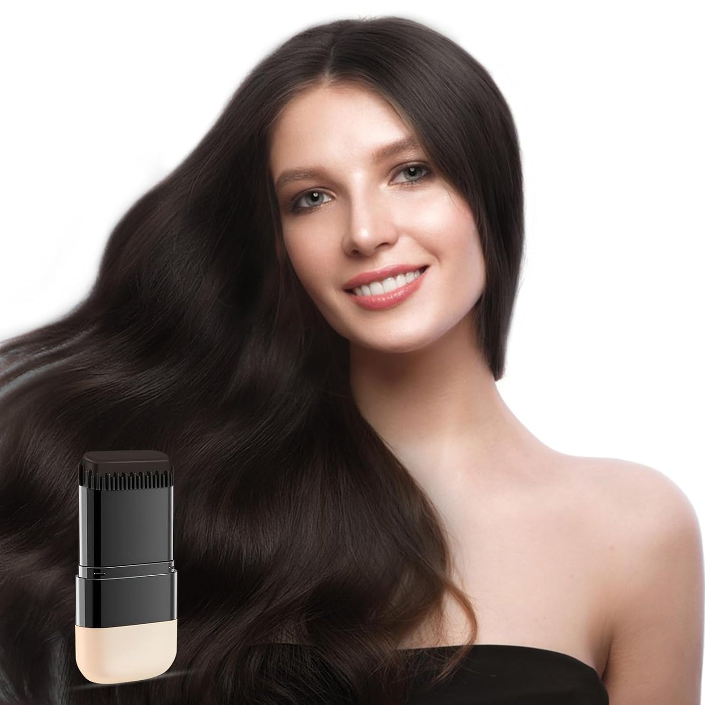 Gray Hair Cover Up Stick - Instant Hair Concealer Cream for Men & Women | Seamless & Natural Temporary Color