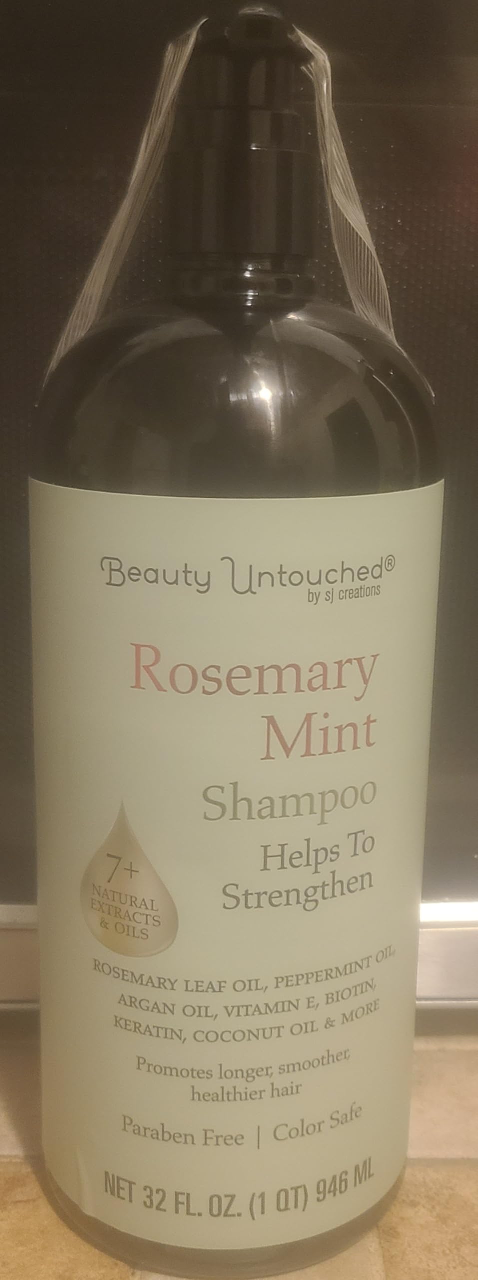Beauty untouched Rosemary mint shampoo