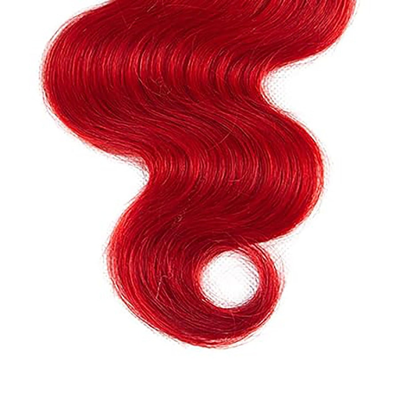 Red Bundles Red Human Hair Bundle 22 Inch Unprocessed Virgin Double Weft Burgundy Bundle Hair Extensions