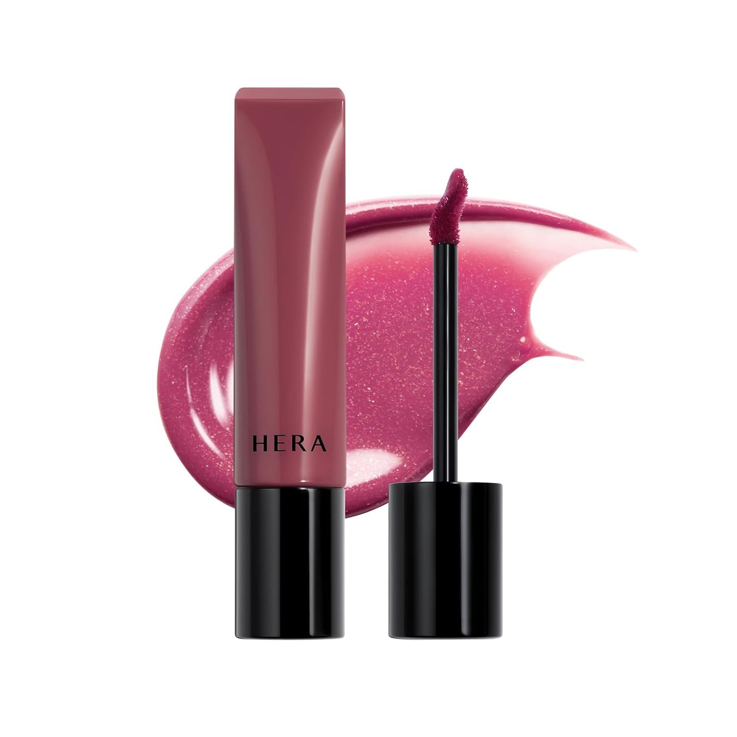 HERA Tinted Shine Lip Serum #450 Brown Sugar - Weightless, Transfer-Resistant Color, 12-Hour Hydration | 0.30 oz.