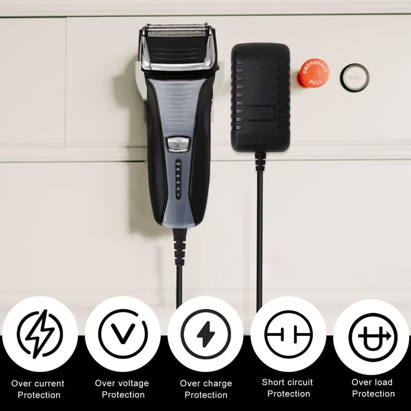 Extra Long 5ft Charger for Remington Shaver - 5V DC Adapter Compatible with Models PR1320 XR7100