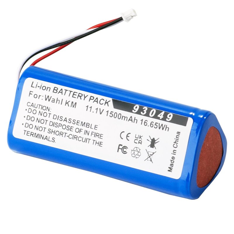 UNIKARO Replacement Li-ion Battery for Wahl KM Cordless Clippers - Replaces 93049-101 1500mh