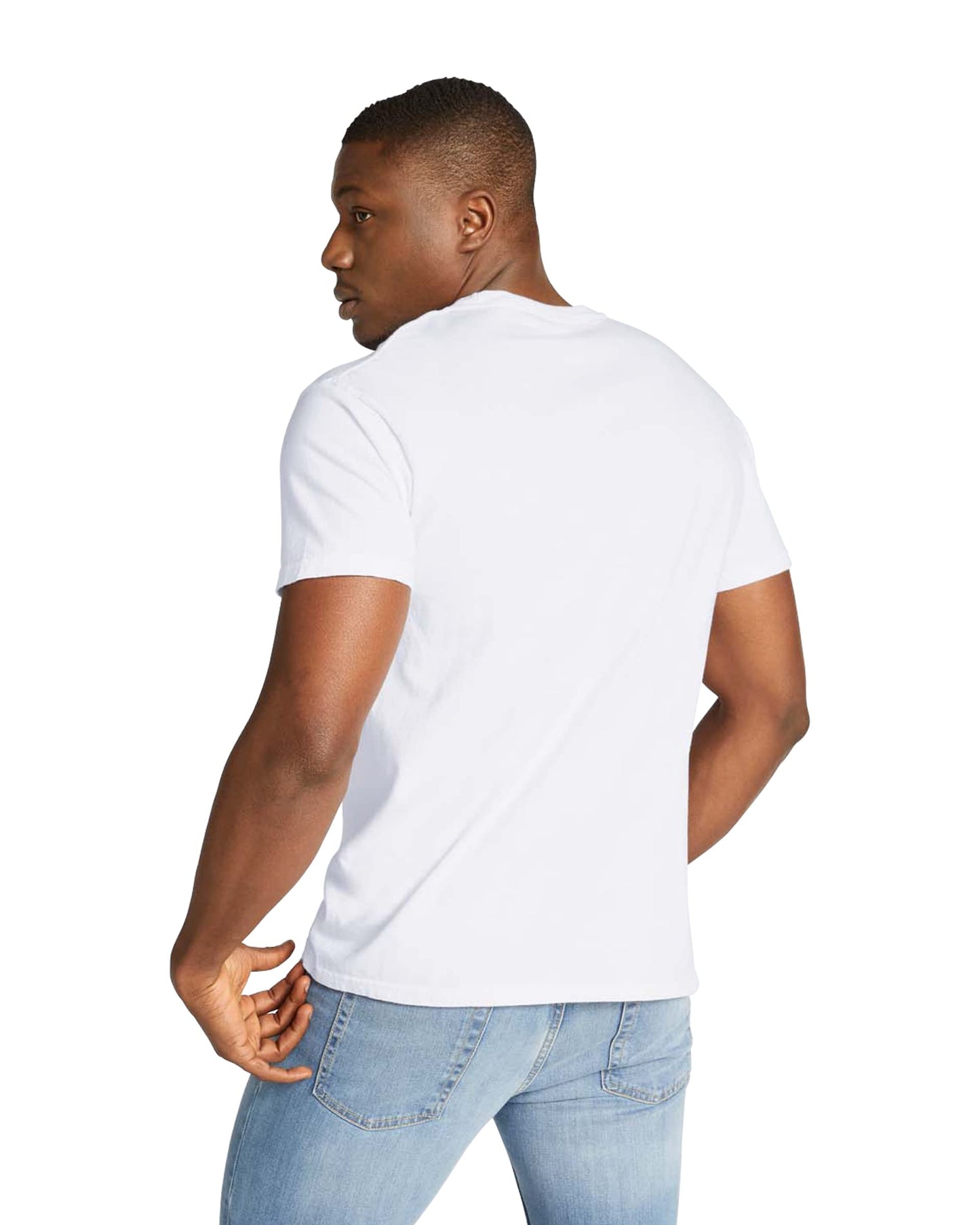 Comfort Colors Adult Short Sleeve Tee, Style G1717, White (1-pack), Large