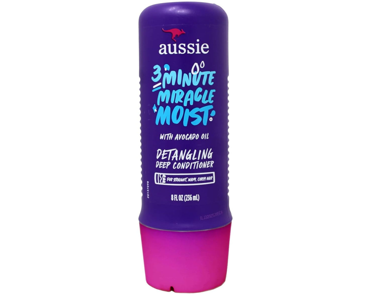 Aussie 3 Minute Miracle Moist Deep Conditioner - Nourishing Avocado & Jojoba Oil | 16 Fl Oz Each, Triple Pack