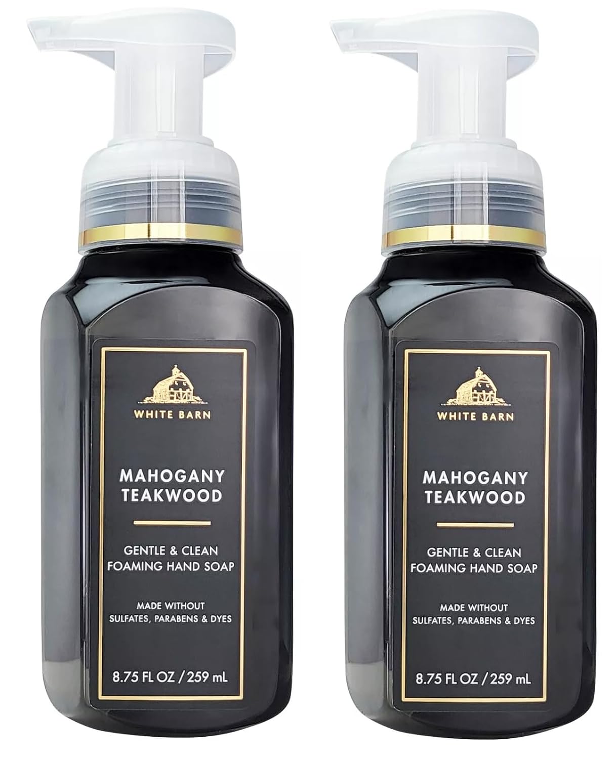 Gentle Foaming Hand Soap - Mahogany Teakwood Scent | 8.75 Ounce