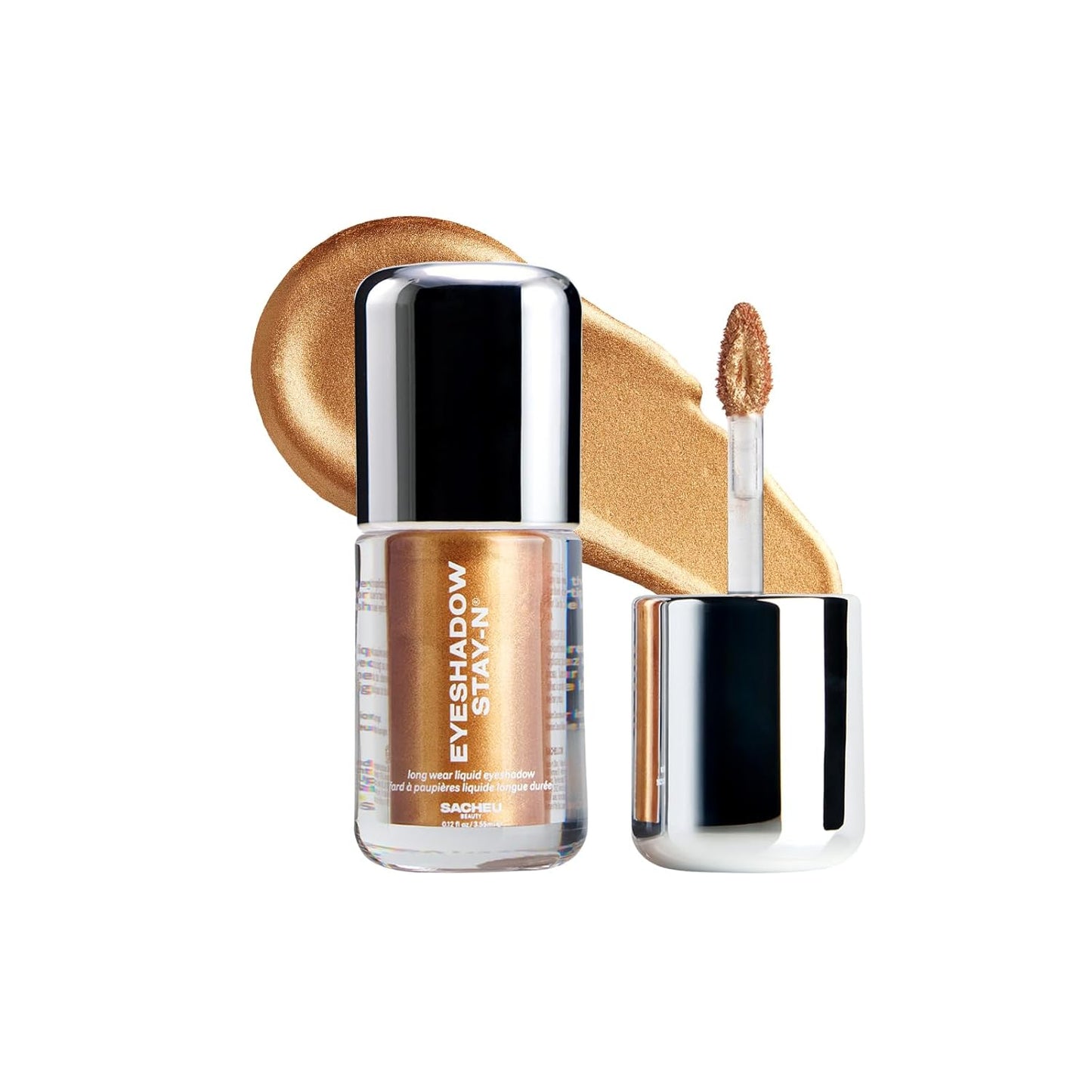 Liquid Eyeshadow STAY-N - Longwear Buildable Eye Makeup | Highly Pigmented Matte & Shimmer Cream in Candy Dipp’d