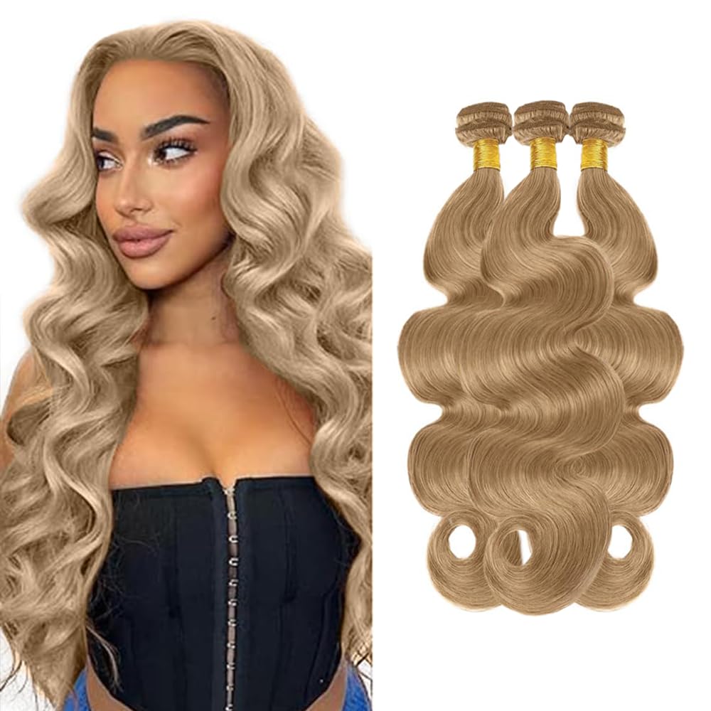Ash Blonde Bundles Human Hair Ash Blonde Bundles Body Wave Color 22 Bundle Human Hair Body Wave Wet And Wavy Bundle 150g 12 14 16 Inch