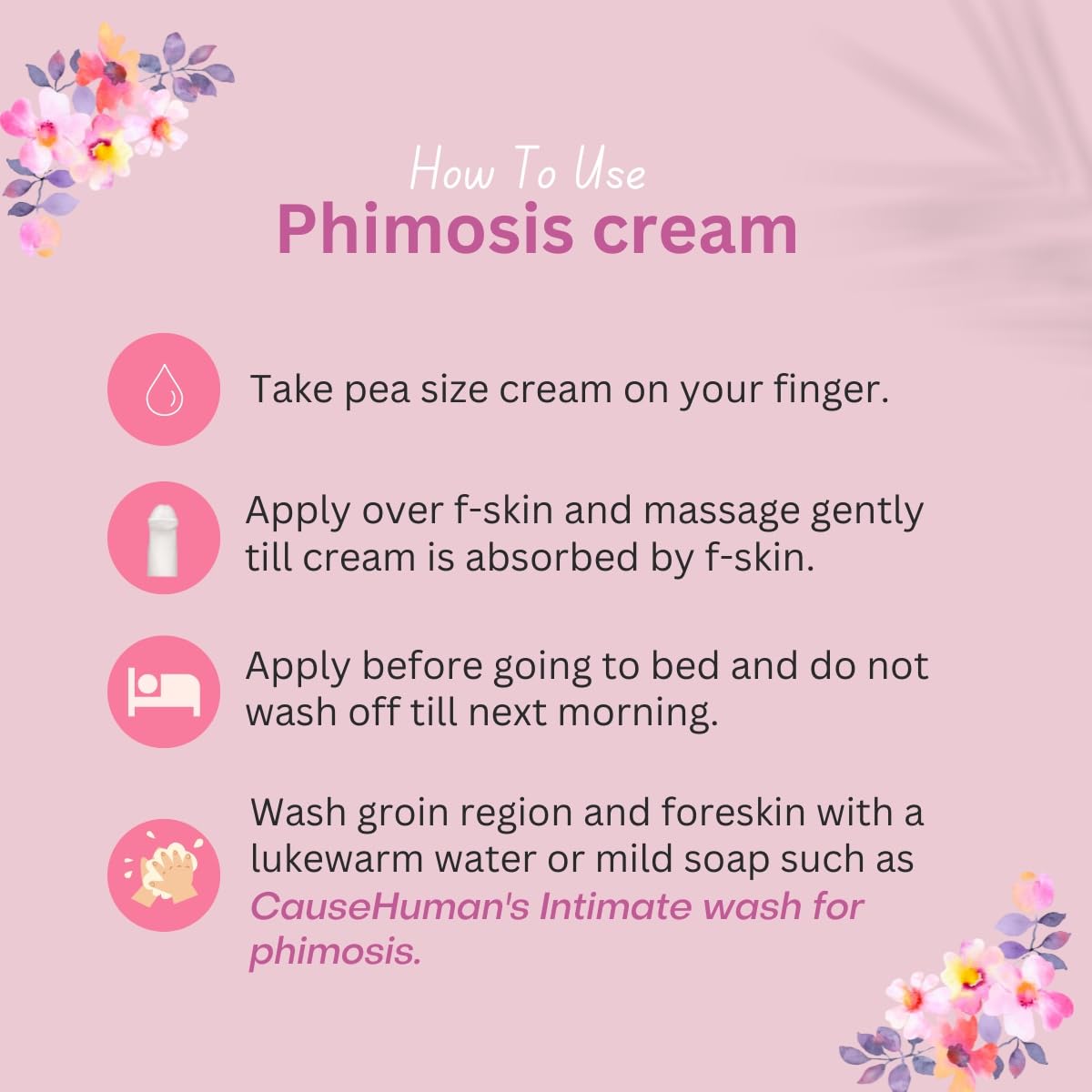 Phimosis Relief Cream - Natural Ingredients for Skin Healing | 2.65 fl oz