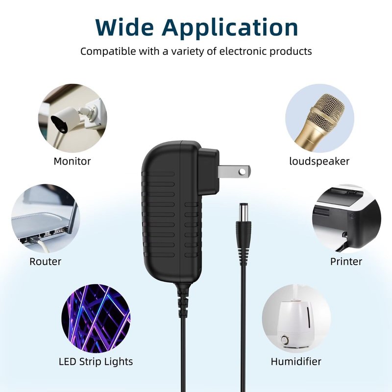 MDCGPower AC/DC Adapter Compatible with Andis GTX-EXO ORL-S 74100 Cord/Cordless Lithium-lon Rechargeable Battery T-Blade GTXEXO ORLS LI Trimmer Charging Stand Clipper Power Supply Cord Cable Charger