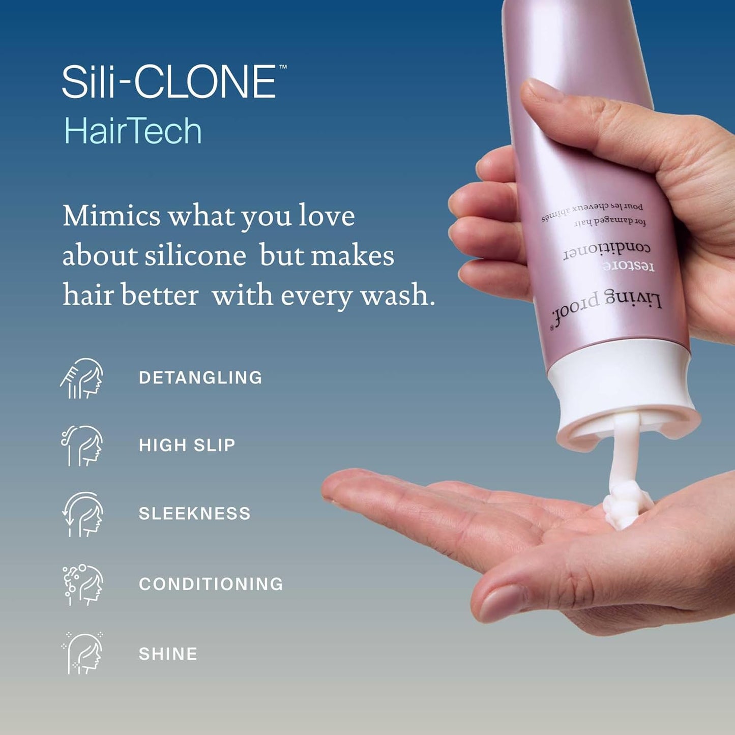 Restore Conditioner - Repairs & Strengthens Hair, Adds Shine for All Types | 8 oz