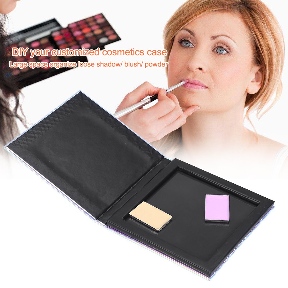 Semme Magnetic Makeup Palette Empty,Magnetic Cosmetics Palette, Change Colour Grident Eyeshadow Powder DIY Makeup Storage Box