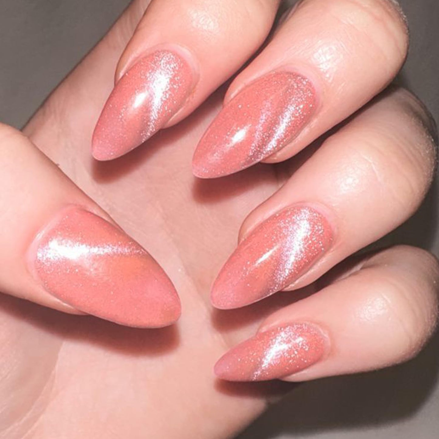 Glamermaid Cherry Red Press-On Nails - Handmade Jelly Soft Gel | Medium Almond & Stiletto Shapes