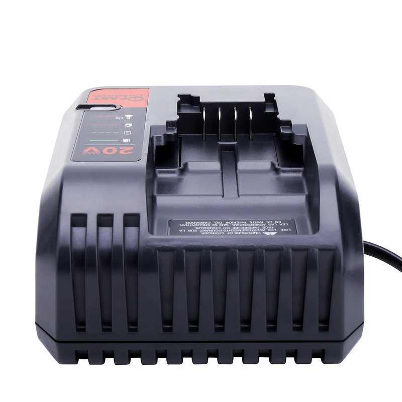 BDCAC202B 2.0A Charger Compatible with Black & Decker 12V MAX and 20V Battery LBXR20 LBXR2020 LBX4020 LBX20 LBD1520S, Compatible with Black and Decker 20V MAX Lithium Battery Charger Replacement
