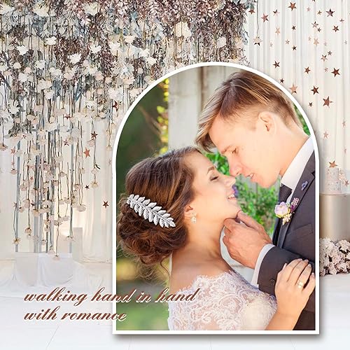 Cinaci 40-Pack Rhinestone Bridal Hair Accessories Set