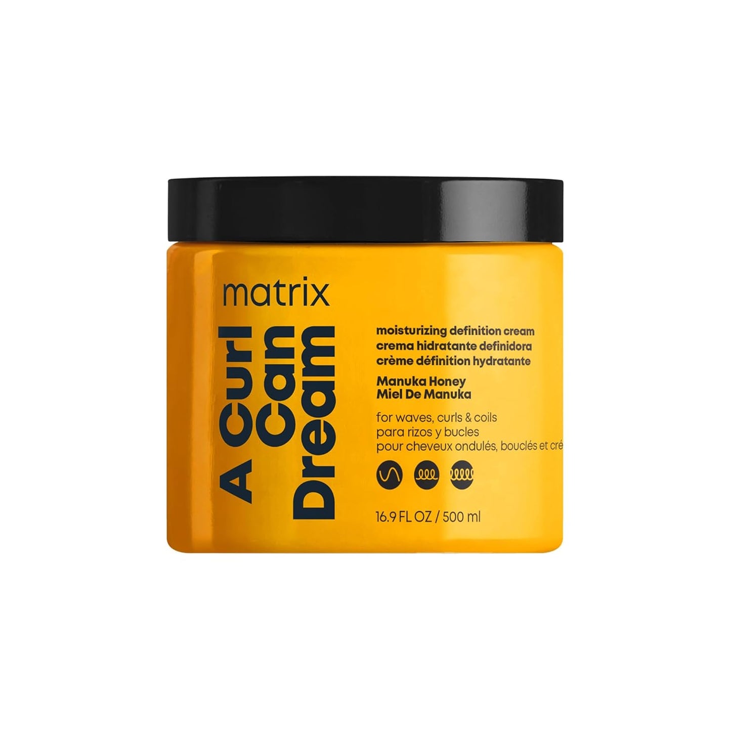 Matrix A Curl Can Dream Leave-In Cream | Moisturizing Curl Definition & Anti-Frizz Protection - 16.9 Fl Oz