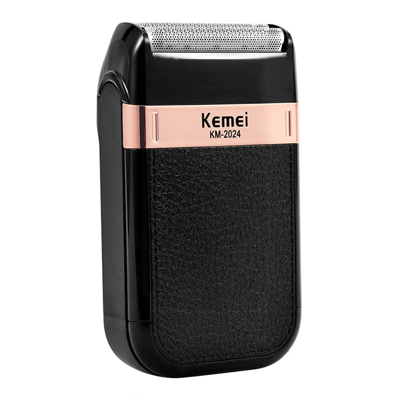 KEMEI Men's Electric Razor Waterproof Reciprocating Razor Cordless Precision Beard Trimmer Twin Blade USB Rechargeable Grooming Razors,Shaving & Hair Removal Products, KM-2024