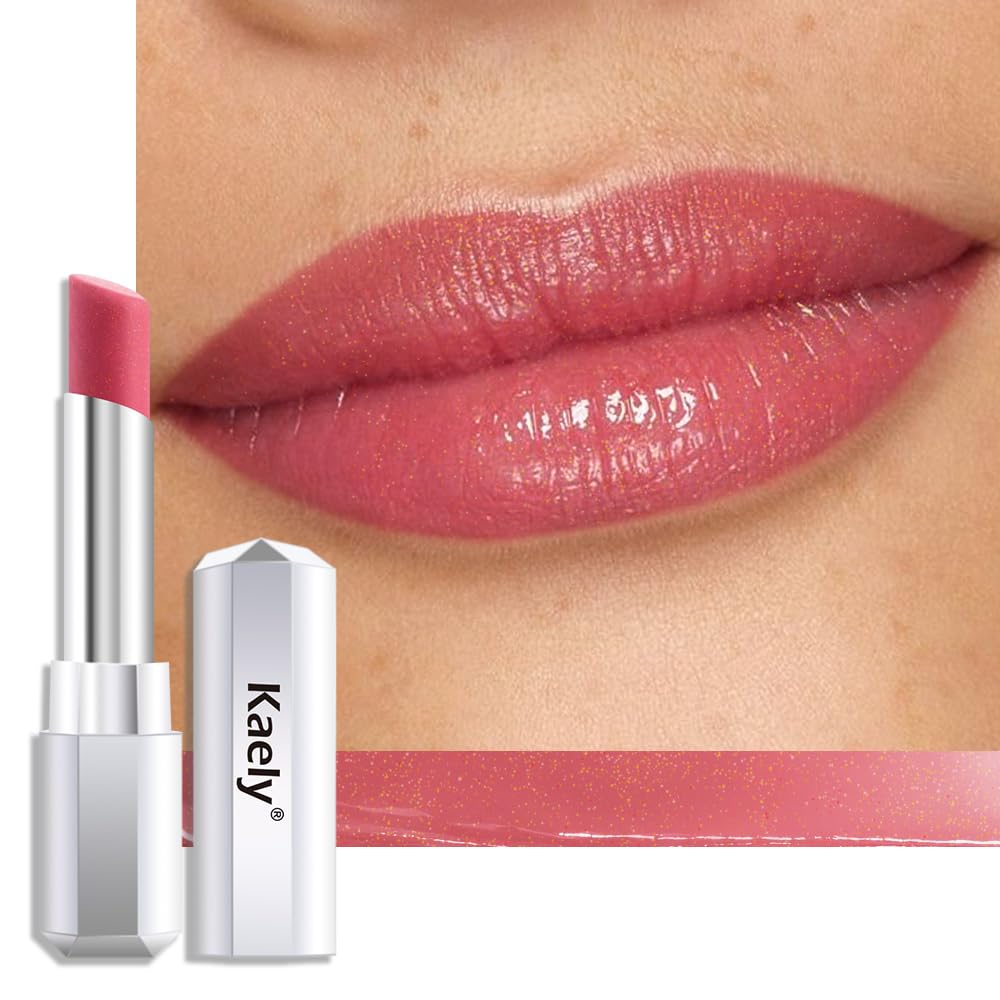 Rose Honey Lipstick - Tinted Hydrating Lip Balm for Dry Lips | Moisturizing Vegan Gloss, Sheer Lightweight, 05