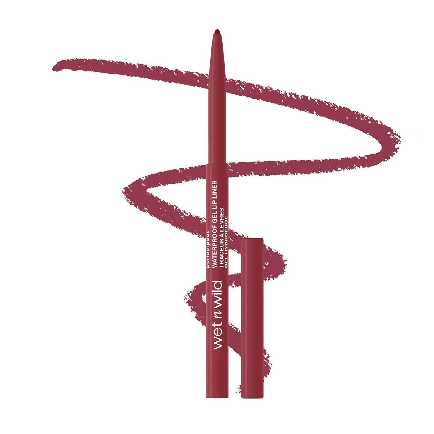 Perfect Pout Matte Gel Lip Liner Pencil - Rich, Long-Lasting Color | Vegan & Cruelty-Free - Bare To Comment