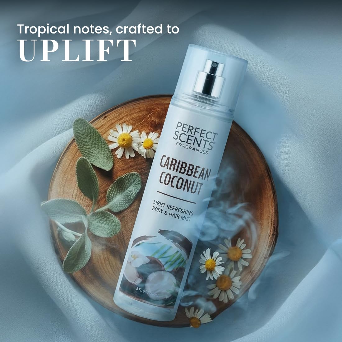 Instyle Fragrances, Body & Hair Mist, With Panthenol, CLEAN, Vegan, Paraben Free, Phthalate Free