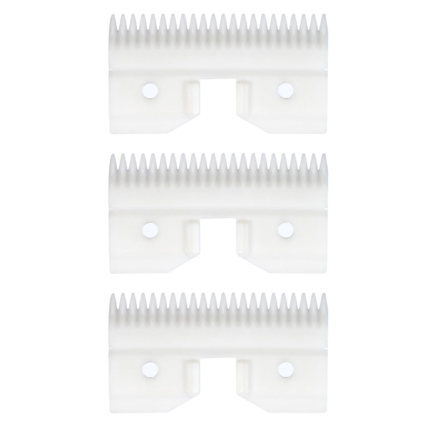 OwnLifeYF 3PCS Ceramic Coarse Pet Replacement Blade Cutter Compatible with Andis 64440, Compatible with Oster A5, Compatible with Walh KM Series Clippers, Fit for Tutuosto Blade, 22 Teeth