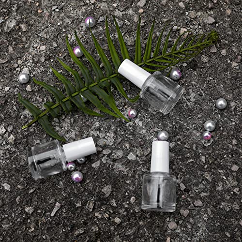 20PCS 10ML Empty Nail Polish Bottles with Brush & Funnels
