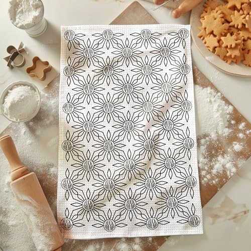 Funny Political Kitchen Towel - Retro 16x24 Waffle Weave Towel