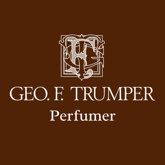 Geo. F. Trumper IB Range Shaving Brush with Best Badger Hair Simulated Horn and Chrome