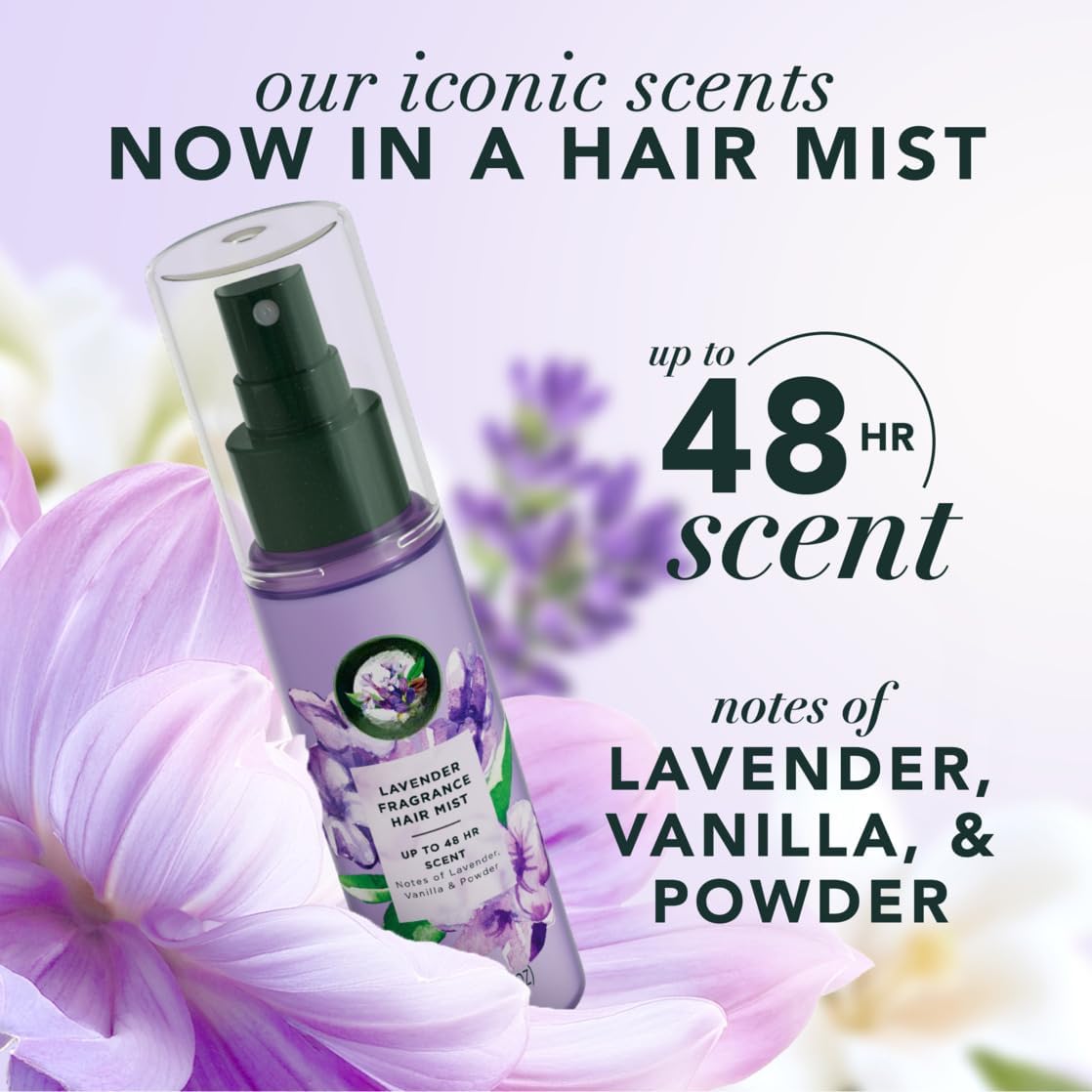 NEW, Lavender Perfume Fragrance Hair Spray with Jojoba Oil and Lavender, 3.2 oz