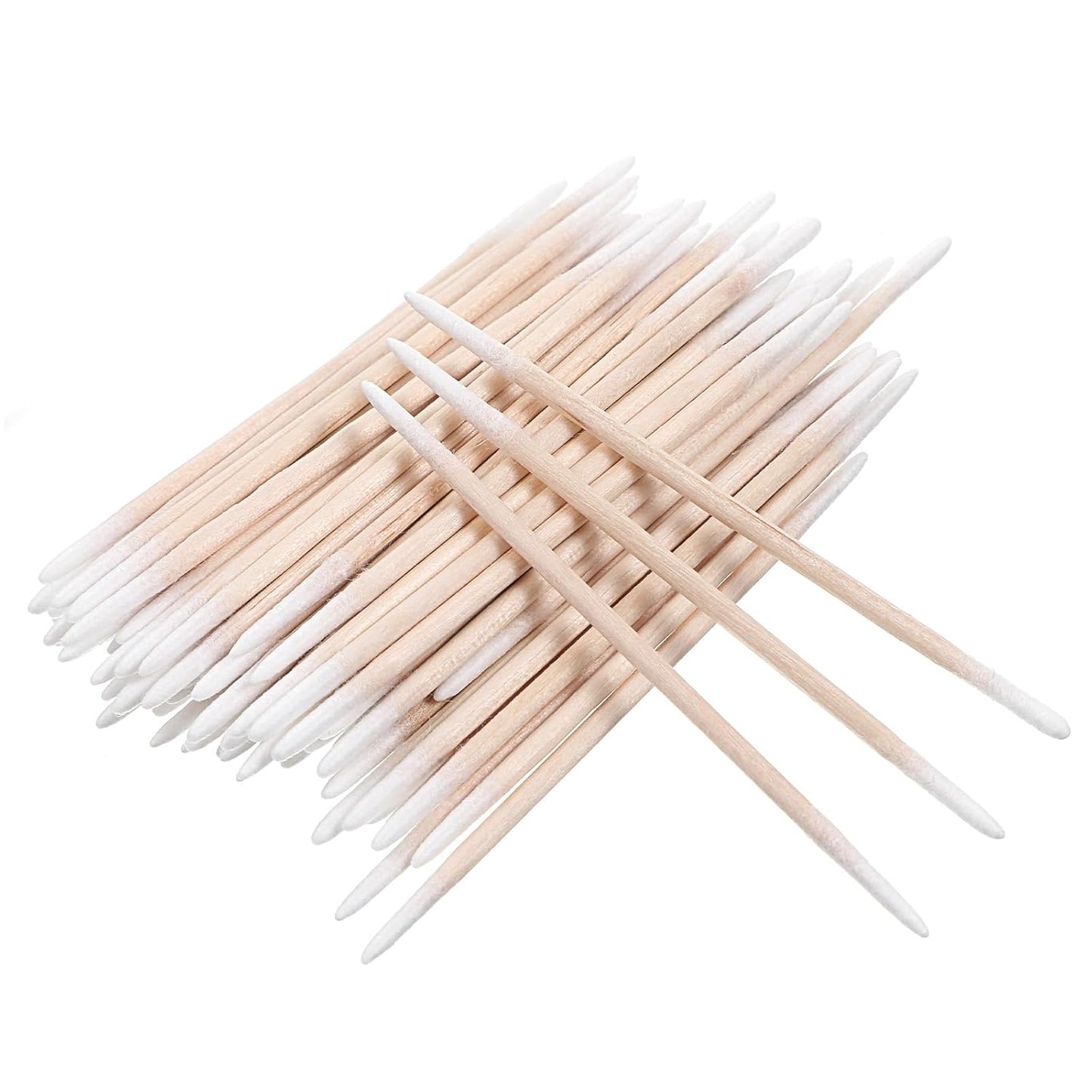 Pointed Cotton Swabs - 300PCS Makeup Microblading Precision Tip Applicators | Ideal for Beauty Care