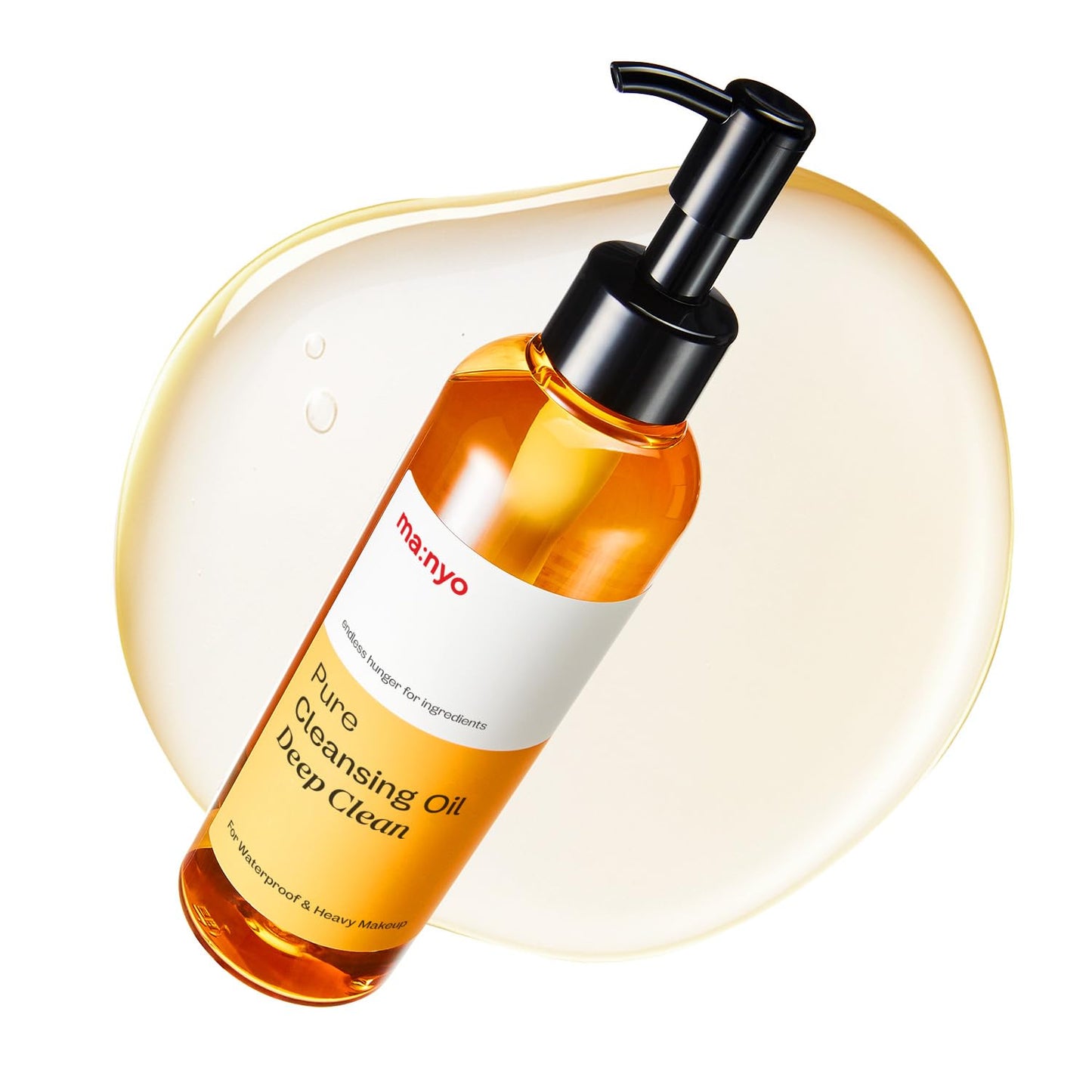 Pure Cleansing Oil - Natural Makeup Remover & Blackhead Solution | Korean Skin Care, 6.76 fl oz (200ml)