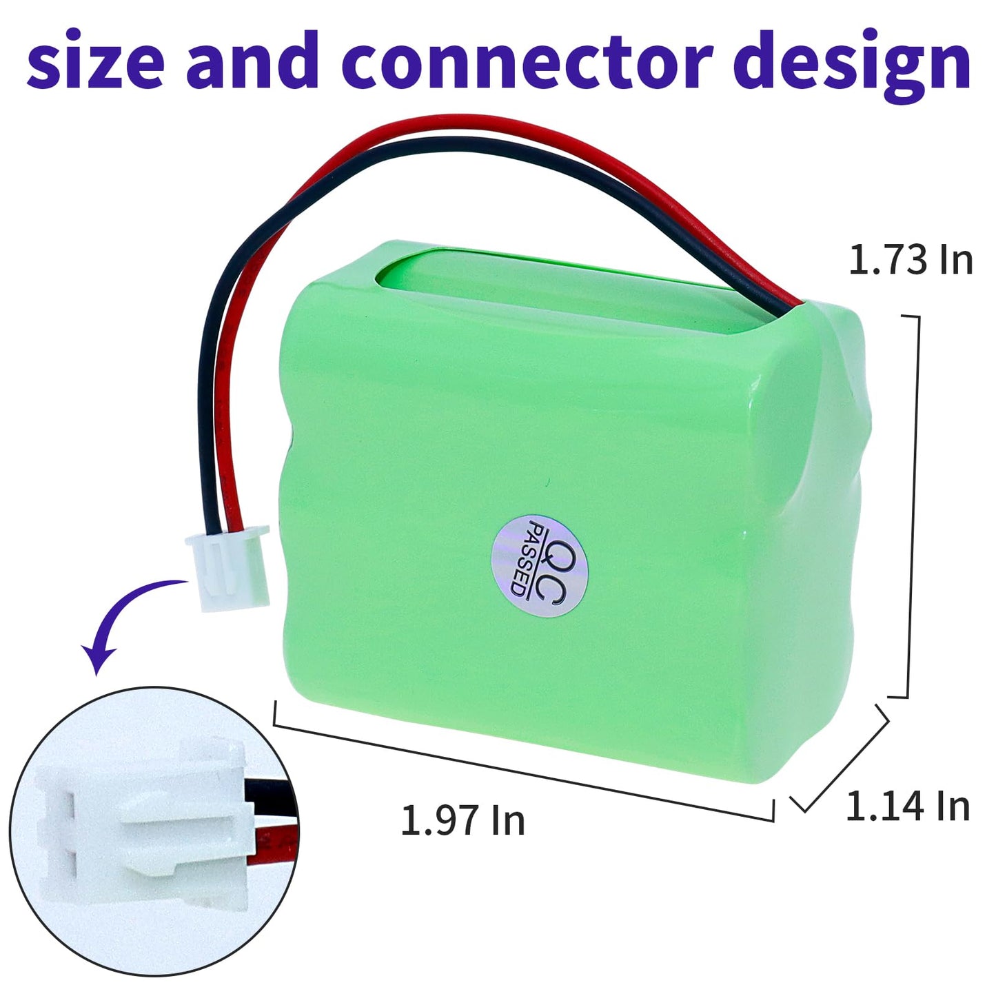 Re-Batt Battery Replacement for 2Gig BATT1, BATT1X, BATT2X, 6MR2000AAY4Z, GC2 2GIG-CNTRL2 2GIG-CP2, GCKIT311, 228844, Go Control Security Panel Alarm System 10-000013-001, Linear PERS-4200