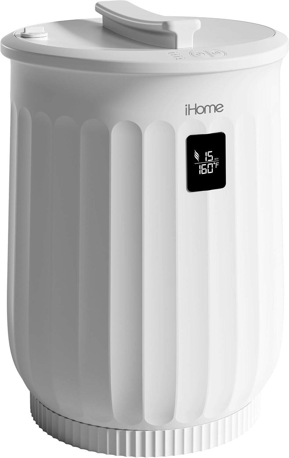 iHome Luxury Towel Warmer - 20L Large Hot Towel Heater with Fragrance Pad Holder | Ideal for Spa, Blankets & Bathroom Use