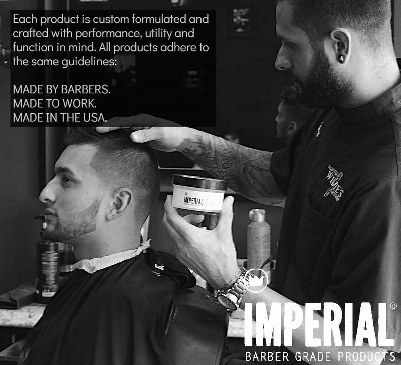 Imperial Barber Glycerin Soap for Shave & Face Use, 6.2 oz.